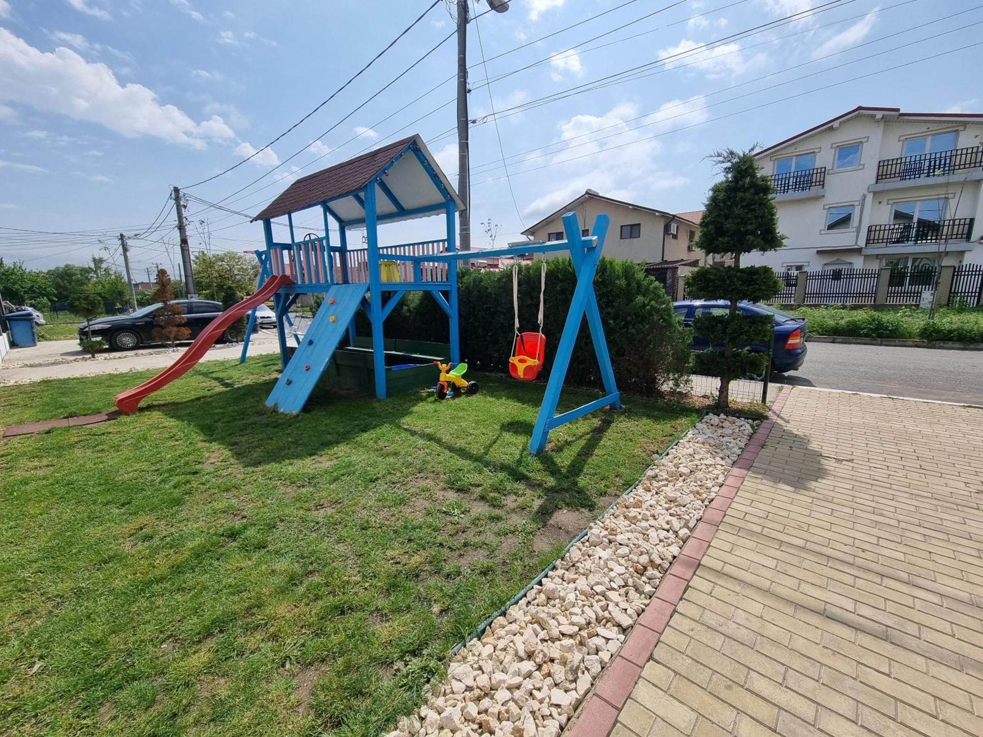 Vila Dumio Hotel Eforie Nord Luaran gambar